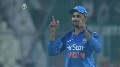 4TH ODI: IND vs SL – Ajantha Mendis Wicket