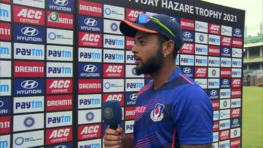 Vijay Hazare Trophy 2020-21, QF3 - Uttar Pradesh vs Delhi: Karan Sharma Interview