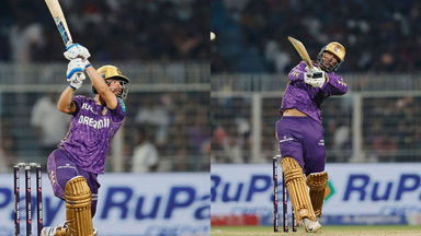 On the charge: Venkatesh Iyer, Rinku Singh go 4,4,6 vs Simarjeet