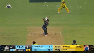 M59: GT vs CSK – Sai Sudharsan Six