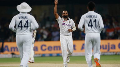 Shami's timber strike