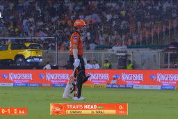 IPL 2026 M56: GT vs SRH - Travis Head Wicket