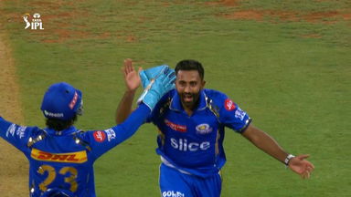 M25: MI vs RCB – Fall of Wickets