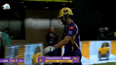 IPL 2026 M22: CSK vs KKR - Ramandeep Singh Wicket