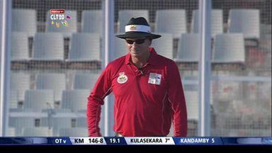 CLT20 2013 Q3: KM vs OT   –  Fall Of Wickets