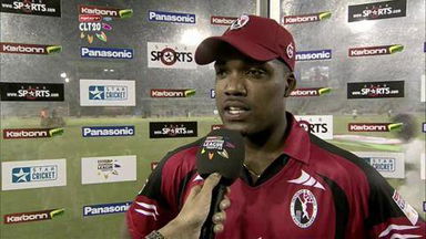 CLT20 2013 M7: T&T vs SRH   –   Interview – Darren Bravo