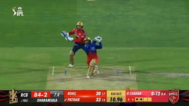 M58: PBKS vs RCB  – Rajat Patidar Six