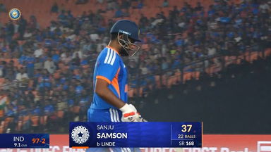 IND vs SA 2025, 5th T20I: Sanju Samson Wicket