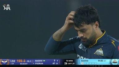 IPL 2025 M26: LSG vs GT - Nicholas Pooran Wicket