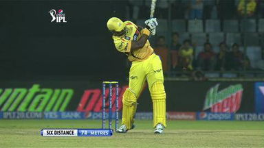 M26: DD vs CSK –  Dwayne Smith Six