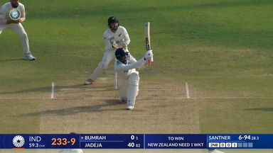 IND vs NZ 2024, 2nd Test: Jasprit Bumrah Six