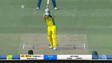 IND vs AUS 2020, 3rd ODI: Steve Smith Six