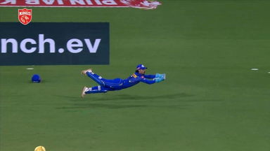 Flying Kishan! Ishan pulls off fantastic diving catch