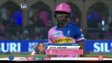M04: RR vs KXIP – Jofra Archer Wicket
