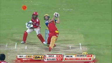M40: RCB vs KXIP – AB de Villiers Six