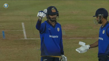 Vijay Hazare Trophy 2025-26 Final, Vidarbha vs Saurashtra: Prerak Mankad spearheads Saurashtra's charge with 88(92)