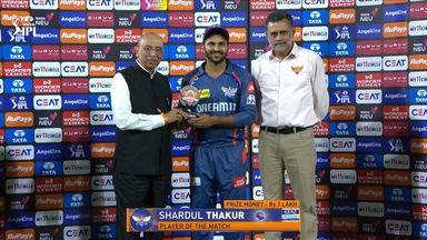 IPL 2025 M07: SRH vs LSG - Player of the Match - Shardul Thakur