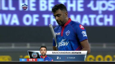 M50: DC vs CSK – Ravichandran Ashwin Wicket