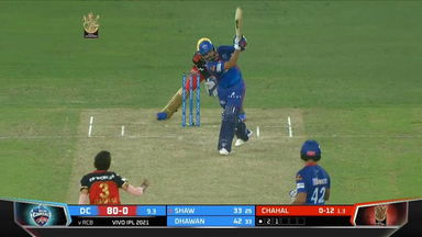 M56: RCB vs DC – Prithvi Shaw Six