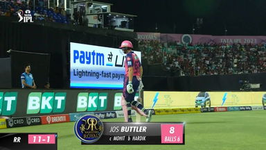 M48: RR vs GT – Jos Buttler Wicket