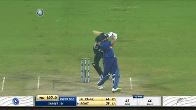 IND vs NZ 2021, 2ND T20I : Rohit Sharma Six