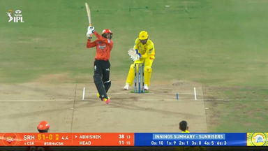 IPL 2026 M27: SRH vs CSK - Abhishek Sharma Six