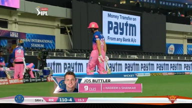 M40: RR vs SRH – Jos Buttler Wicket