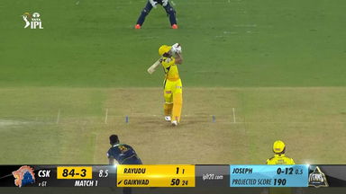 M01: GT vs CSK  – Ruturaj  Gaikwad Six