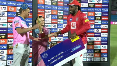 M04: RR vs KXIP – Man of the Match – Chris Gayle