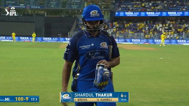 IPL 2026 M33: MI vs CSK - Shardul Thakur Wicket