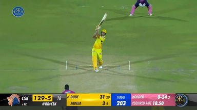M37: RR vs CSK – Shivam Dube Six
