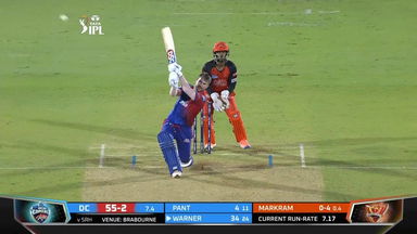 M50: DC vs SRH – David Warner Six