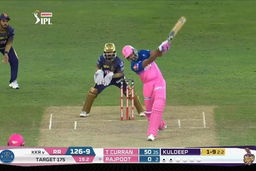 M12: RR vs KKR – Ankit Rajpoot Six