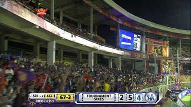 M19: SRH vs KKR – Andre Russell Six