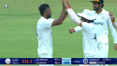 Ranji Trophy 2026-27, KSCA vs SCA: Jaydev Unadkat's experience shines with 3/61