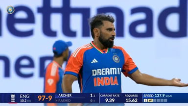 Finishing it off in style ft. Mohd. Shami