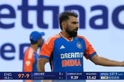 Finishing it off in style ft. Mohd. Shami