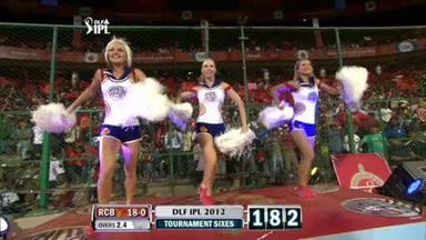 Match 18 RCB vs RR – Agarwal's 2nd Six