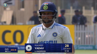 IND vs ENG 2024, 4TH Test: Kuldeep Yadav Wicket