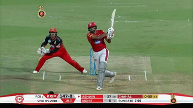 M08: RCB vs KXIP – Ravichandran Ashwin Six
