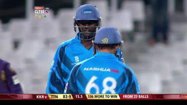 M16: KKR vs TTN – Ethy Mbhalati six