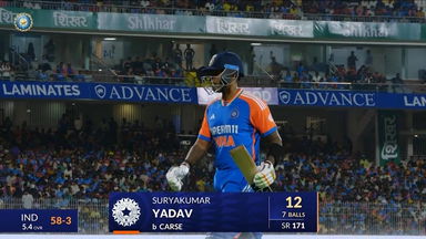 IND vs ENG 2025, 2nd T20I: Suryakumar Yadav Wicket