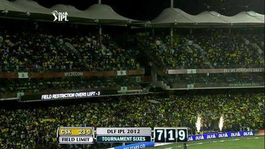 Final: KKR vs CSK – Hussey's 1st Six