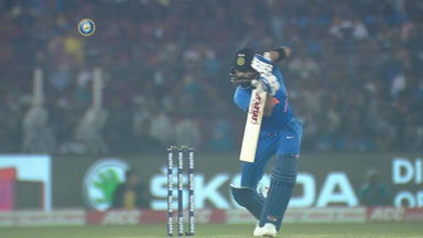 The trademark Virat Kohli drive