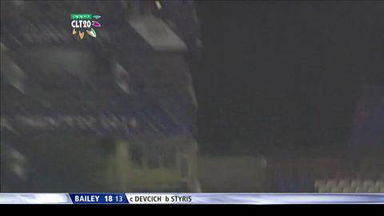 M13: KXIP vs NK –  George Bailey Wicket