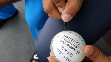What happened to Chahal's match-winning ball?