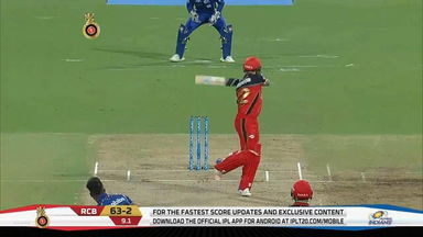 M31: RCB vs MI – Brendon McCullum Six