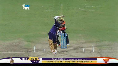 M54: SRH vs KKR – Sunil Narine Six
