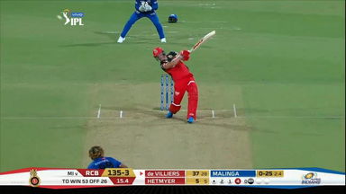 M07: RCB vs MI – AB de Villiers Six