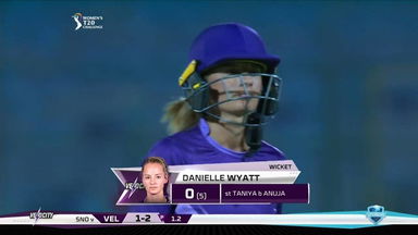 Final: Supernovas vs Velocity – Danielle Wyatt Wicket